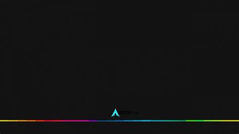 🥇 Arch Linux Minimalistic Rainbows Wallpaper 141780