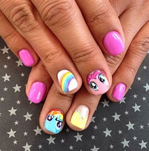 28 Cute And Easy Nail Designs For Little Girls Naildesigncode