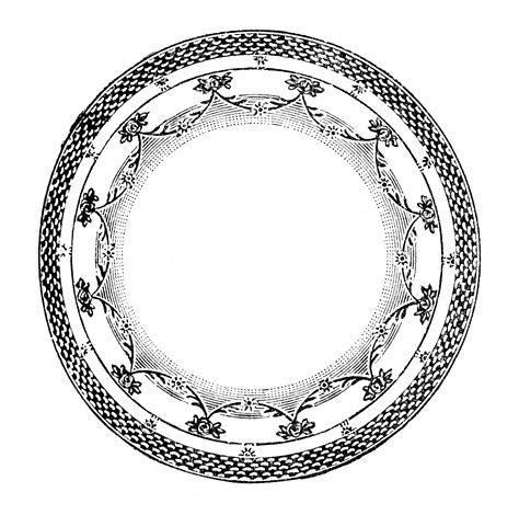 Free Vintage Plate Cliparts Download Free Vintage Plate Cliparts Png