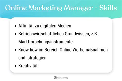 Was Macht Ein Online Marketing Manager Berufsbild Karriere