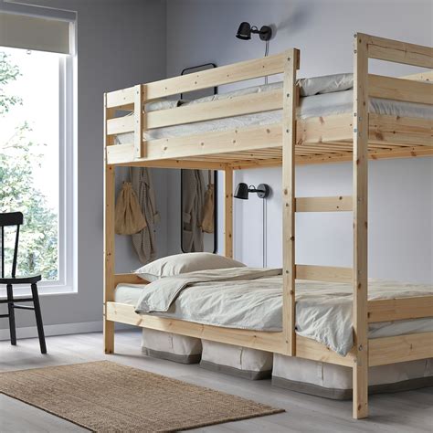 Mydal Bunk Bed Frame Pine Twin Ikea
