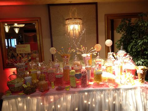 21 Candy Buffet Ideas For Summer Wedding Background Buffet Ideas