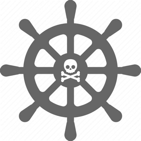 Pirate Ship Wheel Clip Art