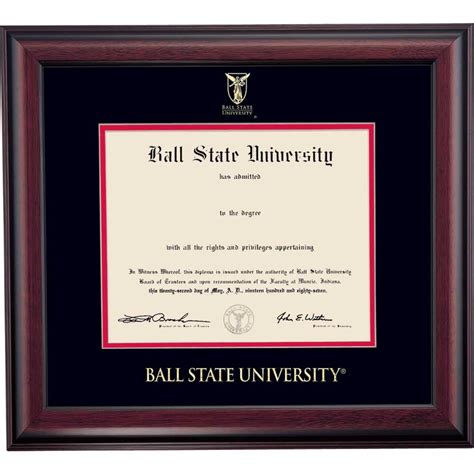 Buy Ocm Diploma Frames Ball State University Cardinal Displays