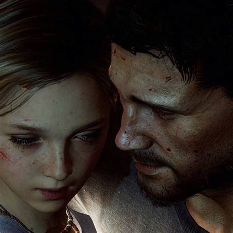 Sarah And Her Father Joel In The Last Of Us Videogame Tlou The Last Of Us Editing Pictures