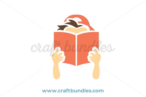 Svg files are scalable vector graphics files that use xml based text format for describing the the word scalable refers to the fact that the svg can be scaled to different sizes without losing any quality. Book Reader SVG Cut File - CraftBundles