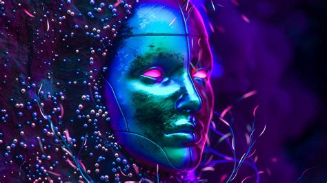 🔥 18 Neon Mask Wallpapers Wallpapersafari