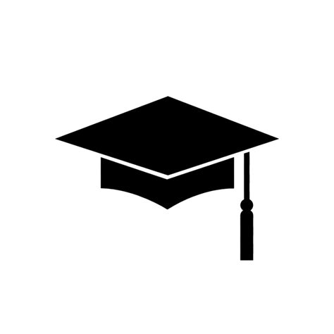 Graduation Grad Cap Silhouette Instant Download Includes Etsy