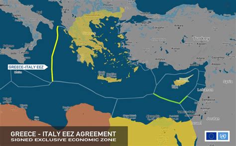 Greece Italy Sign Agreement On Maritime Boundaries