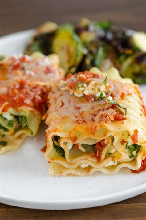 Spinach Lasagna Roll Up Recipe And Cooking Tips ⋆ Food Curation