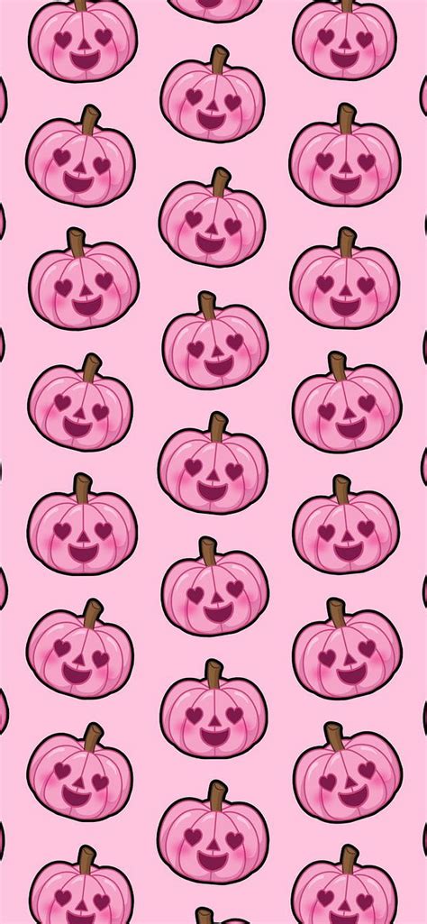 Pink Pumpkins Cute Halloween Pumpkin Hd Phone Wallpaper Peakpx