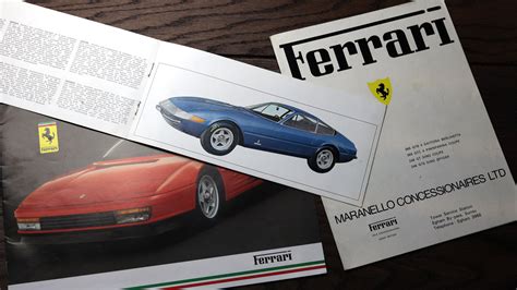 50 Years Of Modern Classic Cars Through The Car Brochures That Helped