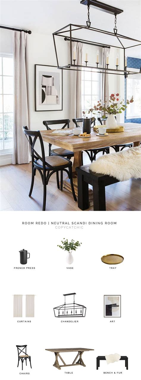 This Scandi Style Modern Farmhouse Dining Room Designed By Ginny