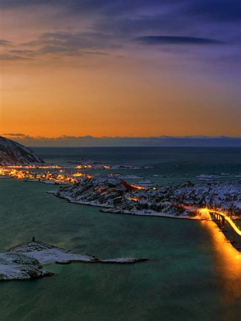 Norway Illuminated Bing Wallpaper Download