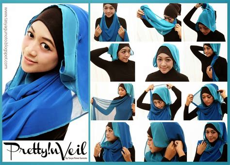 Cara Memakai Hijab Kreasi Modern Keren