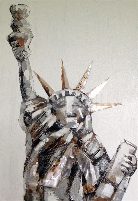 Statue Of Liberty Ii Mixed Media Art For Sale Soamm0421049aw Soa Arts