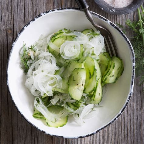 Vidalia Onion And Cucumber Salad Recipe Eatingwell