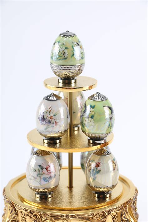 Limited Edition Miniature Egg Gardens By The House Of Faberge Ebth