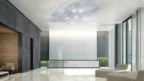 Exclusive Cosmopolitan Residences In Miami Office Interiors