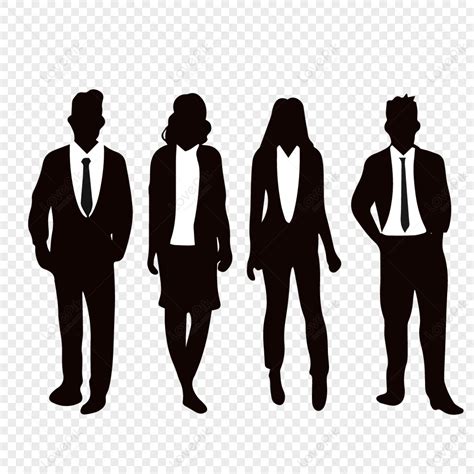 Man Suit Silhouette Png Images With Transparent Background Free