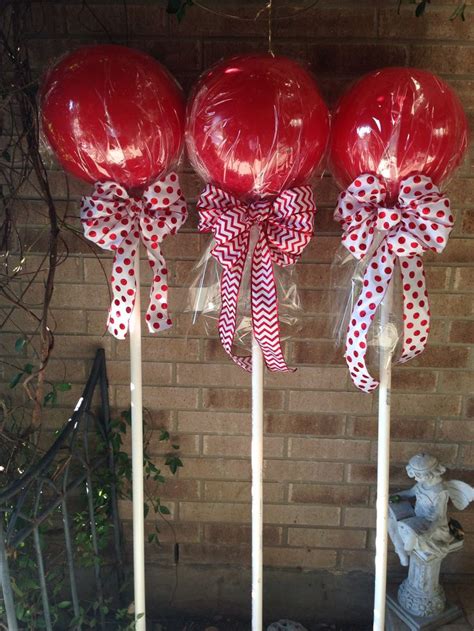 Find the best halloween yard decorations and other walmart is selling the nightmare before christmas. Outside Christmas decorations Red rubber balls from ...
