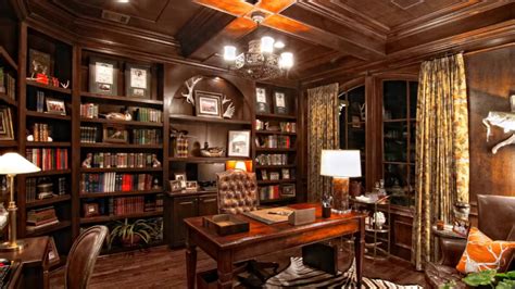 Luxury Home Library Room Decorating Ideas Youtube
