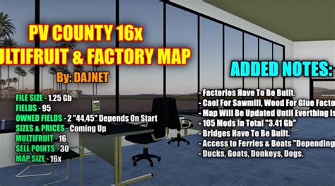 Pleasant Valley County 16x V112 Map Farming Simulator 2022 19 Mod