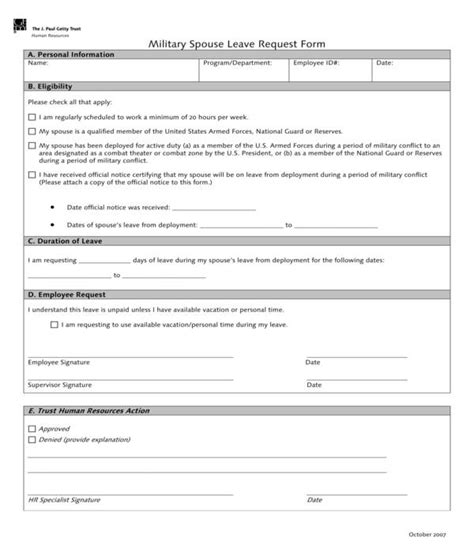 Free 15 Leave Request Forms In Pdf Ms Word Excel