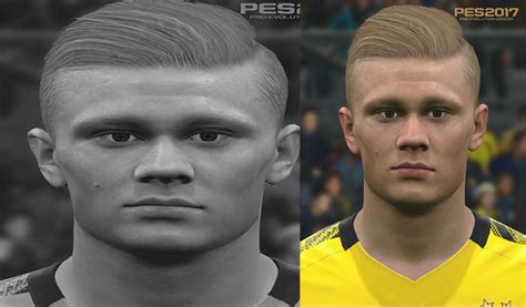 Erling haaland pes 2021 stats. فیس Erling Braut Haaland برای PES 2017 توسط love01010100 ...