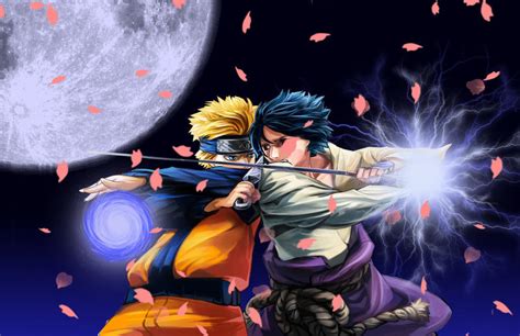 Naruto Uzumaki Sasuke Uchiha By Hardy66 On Deviantart