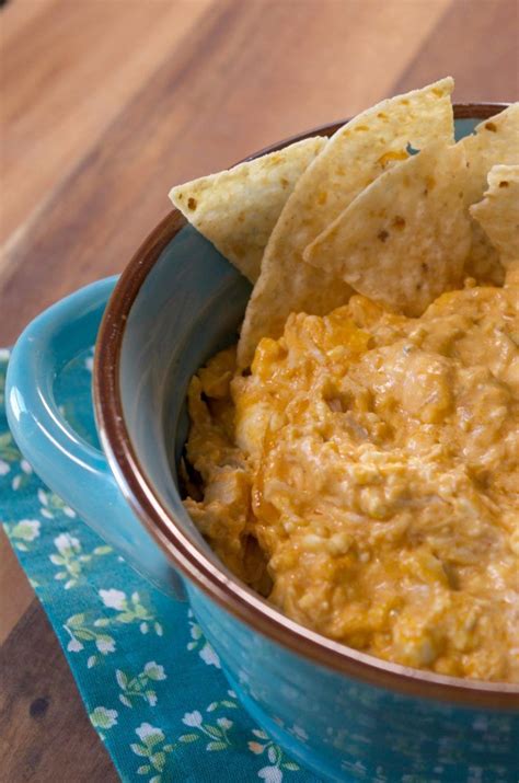 This buffalo chicken dip works smarter, not harder. Slow Cooker Easy Buffalo Chicken Dip - You Brew My Tea ...
