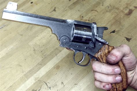 75 Homemade 22lr Webleyish Revolver Recoil