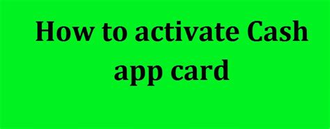 If you don't see this sticker or something similar on your card, it may not need activation. How To Activate Cash App Card | Cash App Card Activation