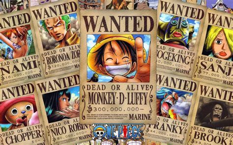 Made an album of the current bounty wanted poster for the straw hat crew here for those who are looking. Wanted Poster One Piece Wallpapers - Wallpaper Cave