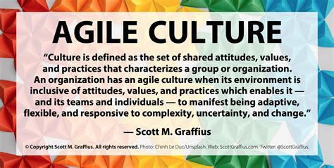 Definition Of Agile Culture Agile Quotes Agile Keynote Speakers