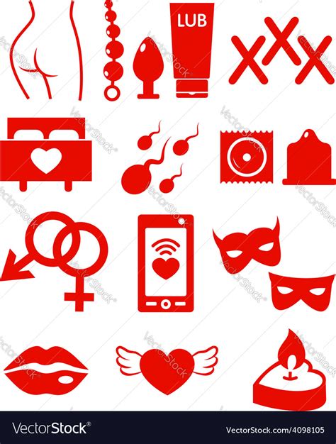 set of sex shop icons royalty free vector image free hot nude porn pic gallery