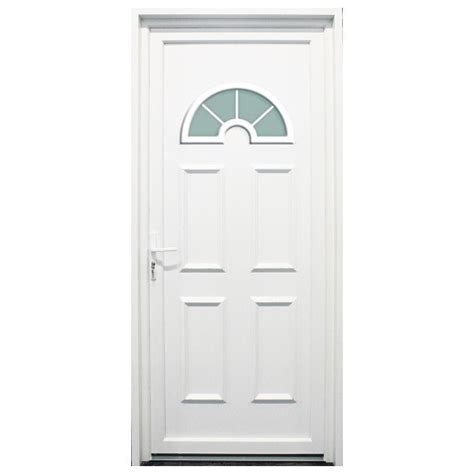 Cette portière d'entrée réversible permet de réduire ou fermer l'entrée pour vos transhumances. Porte d'entrée PVC Rhône blanche, 200x80cm, droit ...