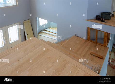 Unfinished Apartment Interior Sheetrock In New Home Of Construction Industry Stock Photo Alamy