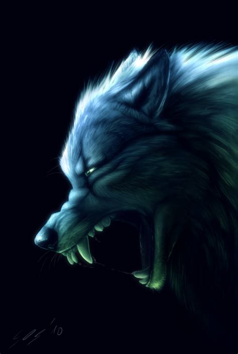 Snarling Wolf By T0xiceye On Deviantart