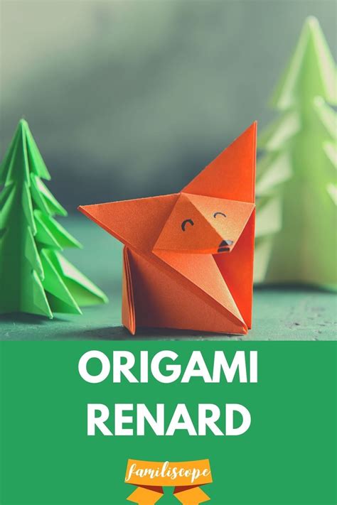 Origami Renard Origami Origami Renard Origami Facile