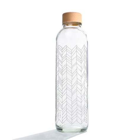 700ml Carry Glass Drinking Bottle Structure Of Life World Of