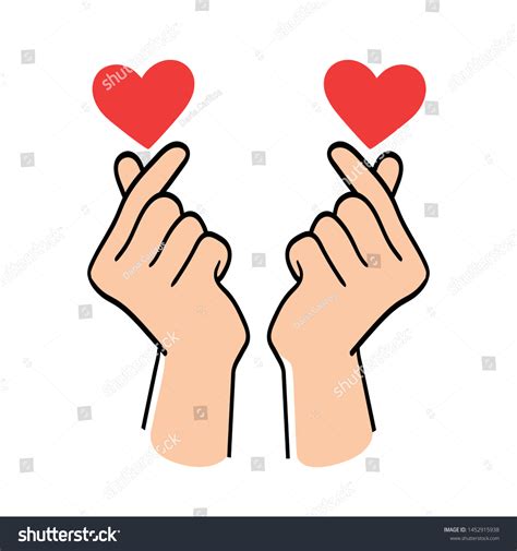 Paling Keren 30 Gambar Tangan Saranghae Korea Kartun - vrogue.co