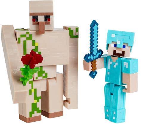 Minecraft Papercraft Drowned Papercraft Mini Drowned Trident