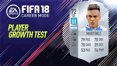 His overall rating in fifa 21 is 84 with martínez's height is 174 cm cm and his weight is estimated at 81 kg kg according to our database. FIFA 18 | Lautaro Martínez | Growth Test + Gameplay - YouTube