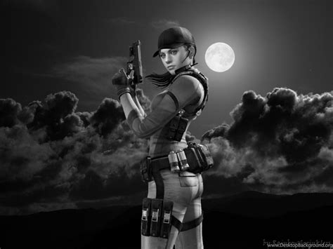 jill valentine by sniram on deviantart desktop background