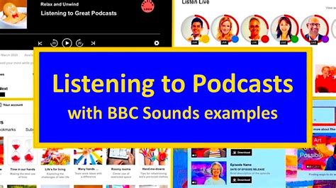 Listening To Podcasts With Bbc Sounds Examples Youtube