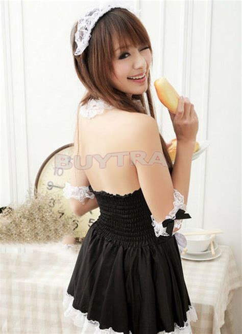 Lovely Female Maid Classical Lace Sexy Miniskirt Sexy Lingerie Sexy Underwear Lolita Maid Outfit
