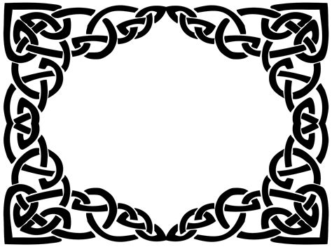 Download #008000 Celtic Knot Circle Frame 2 SVG | FreePNGImg
