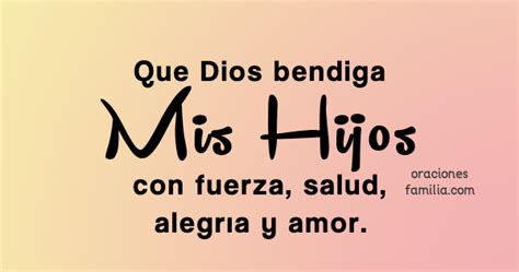 💗 15 Oraciones Cortas Para Bendecir A Mis Hijos 💗 Oraciones De La