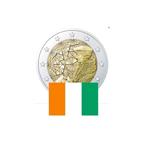 1 Moneda 2agosto Irlanda 2 Euros 2022 Programa Erasmus 35